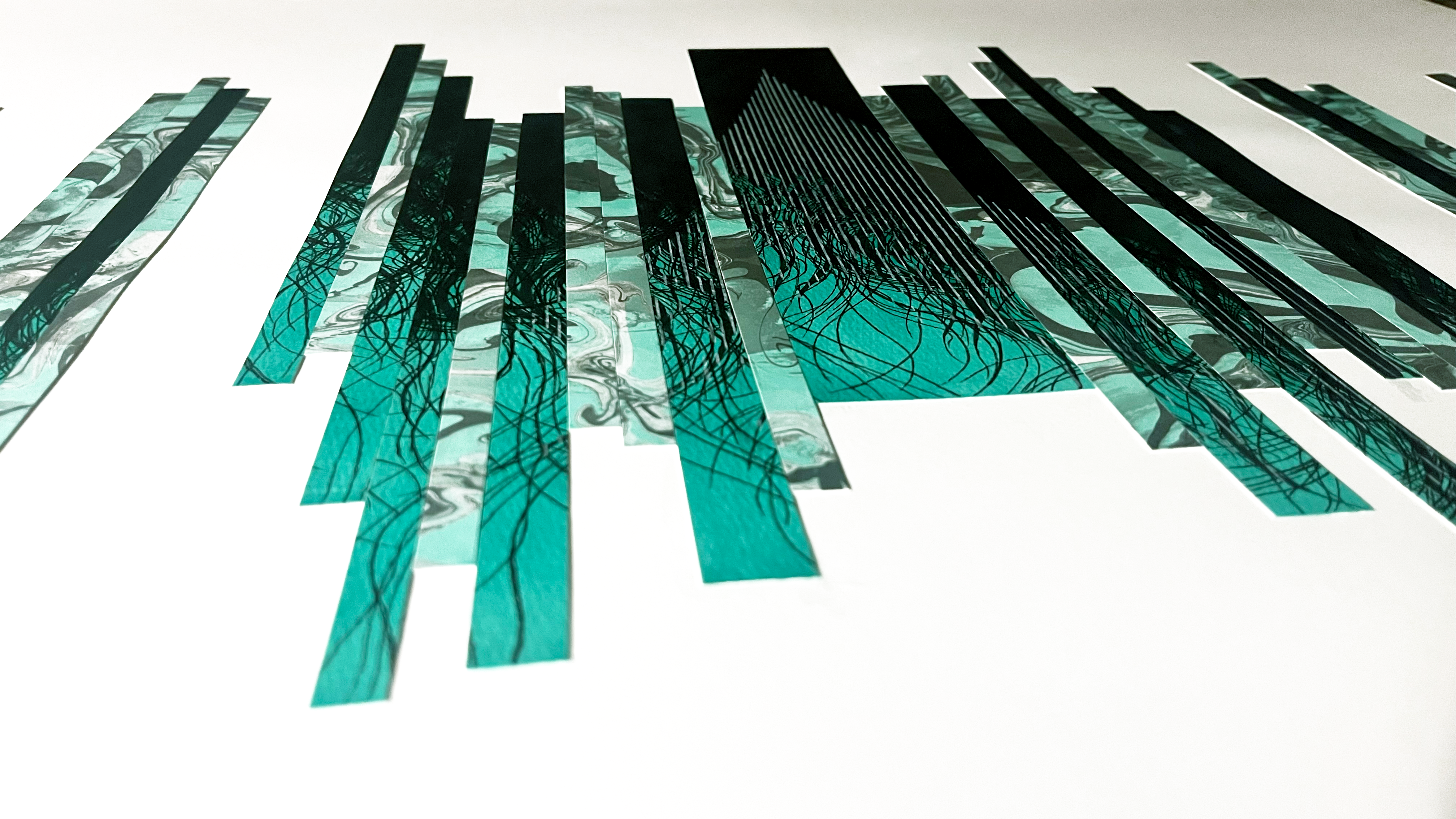 Image of the art piece titled 'Diffusion'